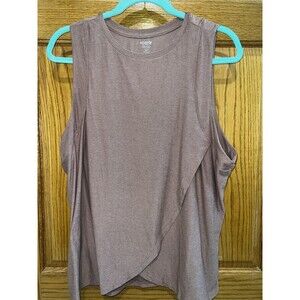 Old Navy Active Cloud 94 Soft Sleeveless Wrap Tank Top